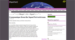 Desktop Screenshot of planet.squat.net
